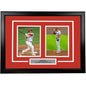 Framed Shohei Ohtani Los Angeles Angels 17x23 Dual Baseball Photo