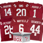 Autographed/Signed University of Oklahoma College Football Jersey Mystery Box with PSA JSA or Beckett COA