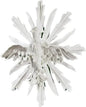 Owl Sculpture - Decorative Metal 11"H
