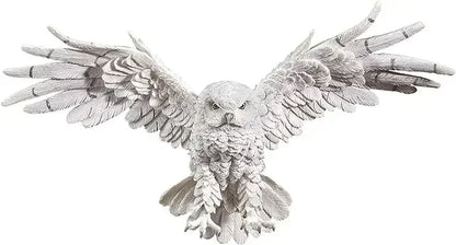 Owl Sculpture - Decorative Metal 11"H