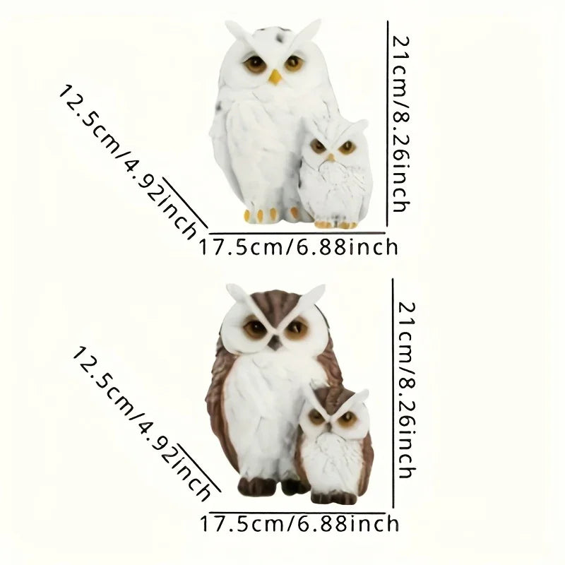 Owl Statue - Lifelike Ceramic Garden Decor