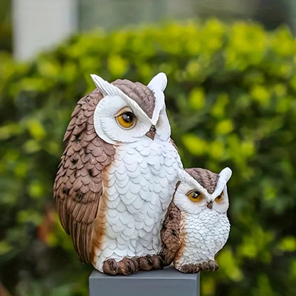 Owl Statue - Lifelike Ceramic Garden Decor