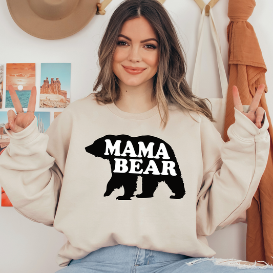 Mama Bear Ready To Press DTF Transfers, DTF Hot Peel