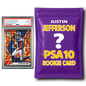 Justin Jefferson PSA 10 Graded Football Rookie Card Mystery Pack