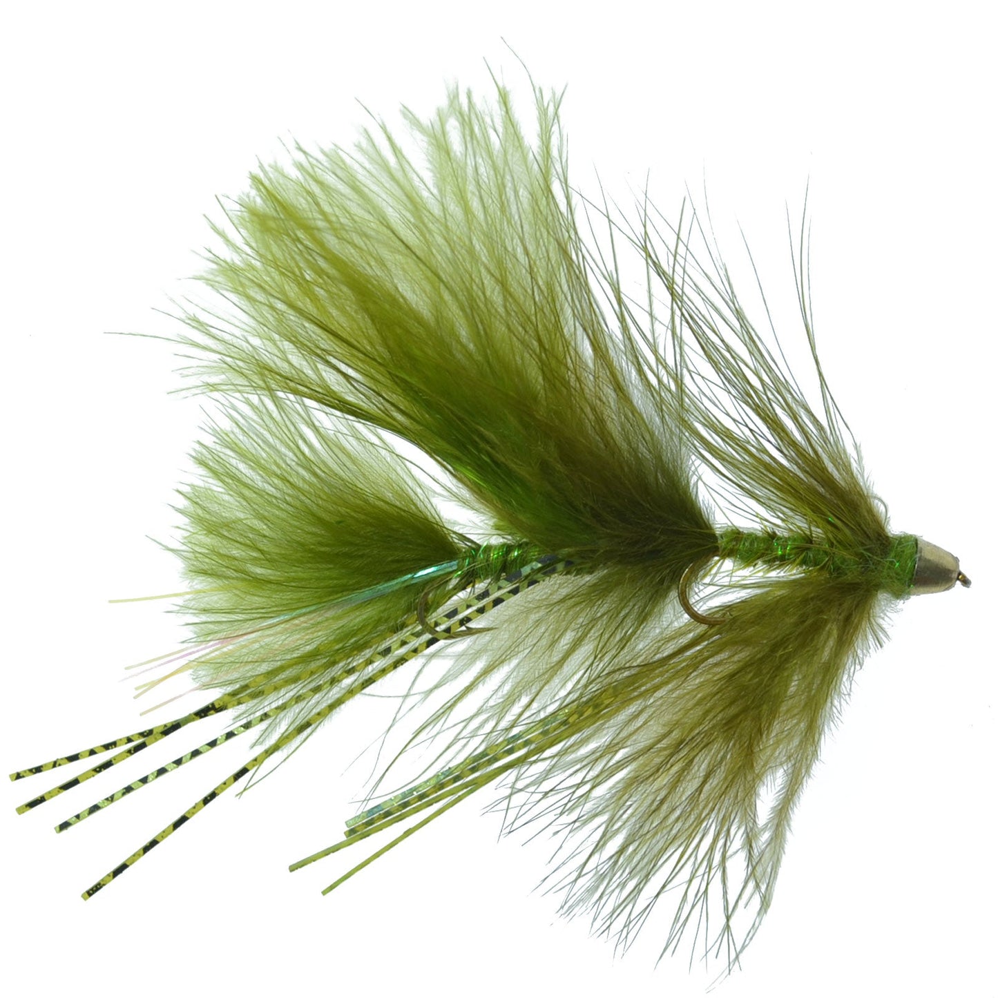Circus Peanut Envy Articulated Streamers- 4 Colors - 4 - Size 6