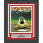 Framed Autographed/Signed Pete Rose Cincinnati Red 8x10 Baseball Photo Athlete Hologram COA Holo #1