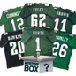 Autographed/Signed Philadelphia Football Jersey Mystery Box with PSA JSA or Beckett COA