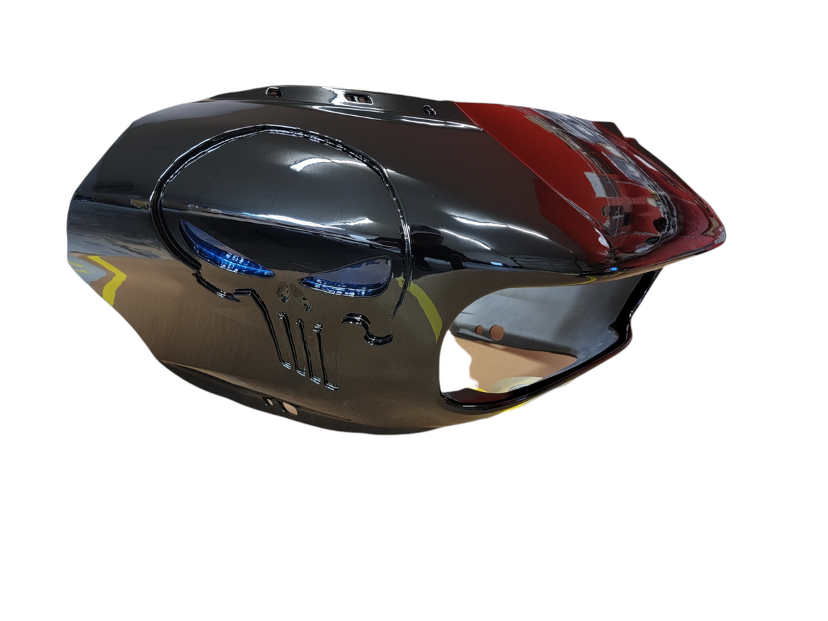 Harley davidson recessed Punisher fairing road glide