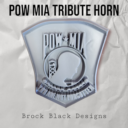 POW MIA tribute horn cover