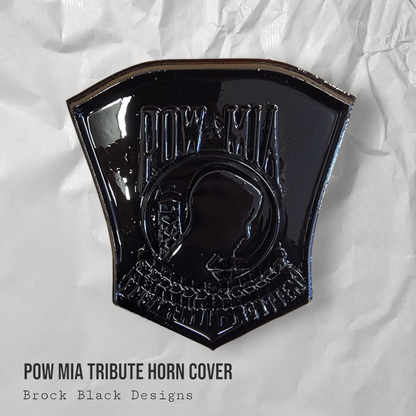 POW MIA tribute horn cover