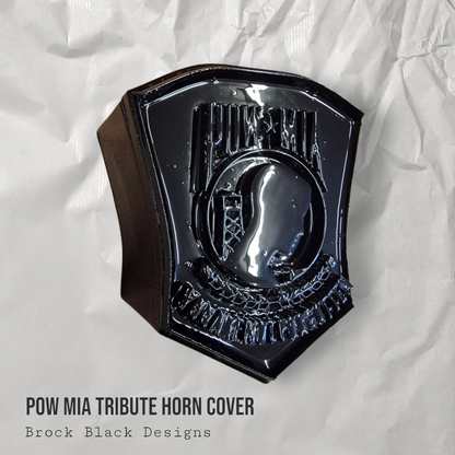 POW MIA tribute horn cover