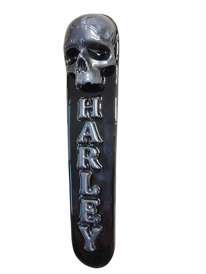 08+ touring console insert 3D ancient skull