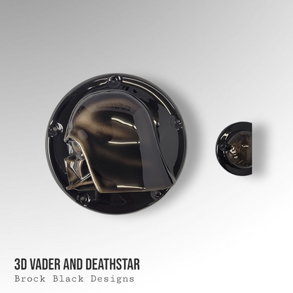 Darth Vader derby cover and deathstar points cover