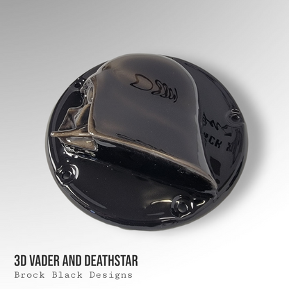 Darth Vader derby cover and deathstar points cover