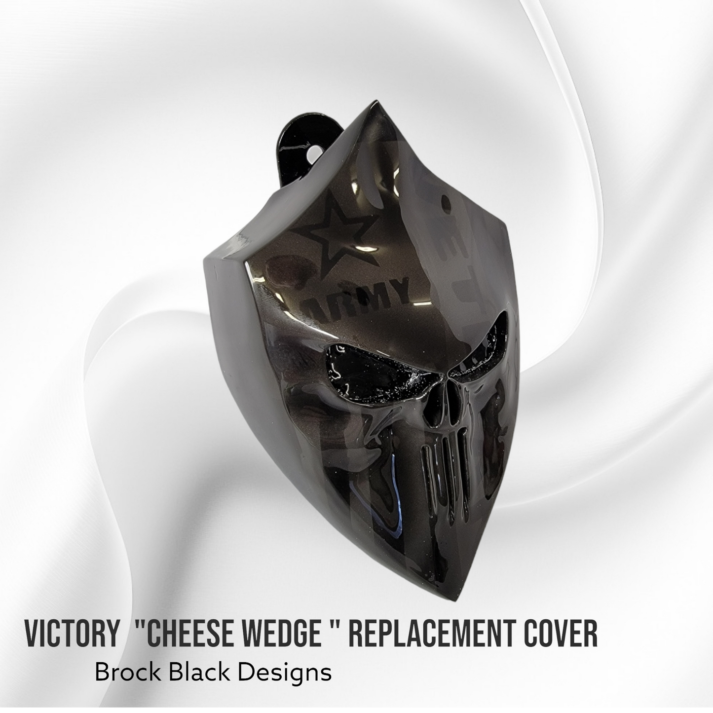 3D Punisher Veteran flag Victory "cheese wedge" replacement cover