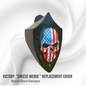 Skull flag Victory "cheese wedge" replacement cover