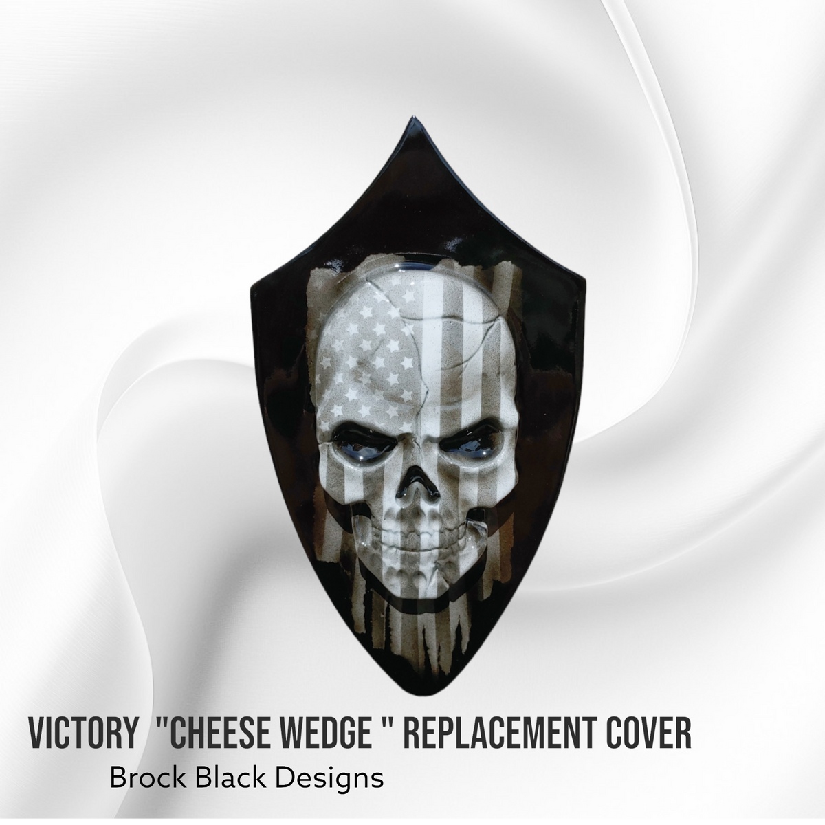 Skull flag Victory "cheese wedge" replacement cover
