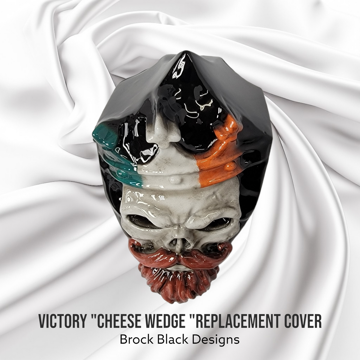 Skull king themed Victory "cheese wedge" replacement cover