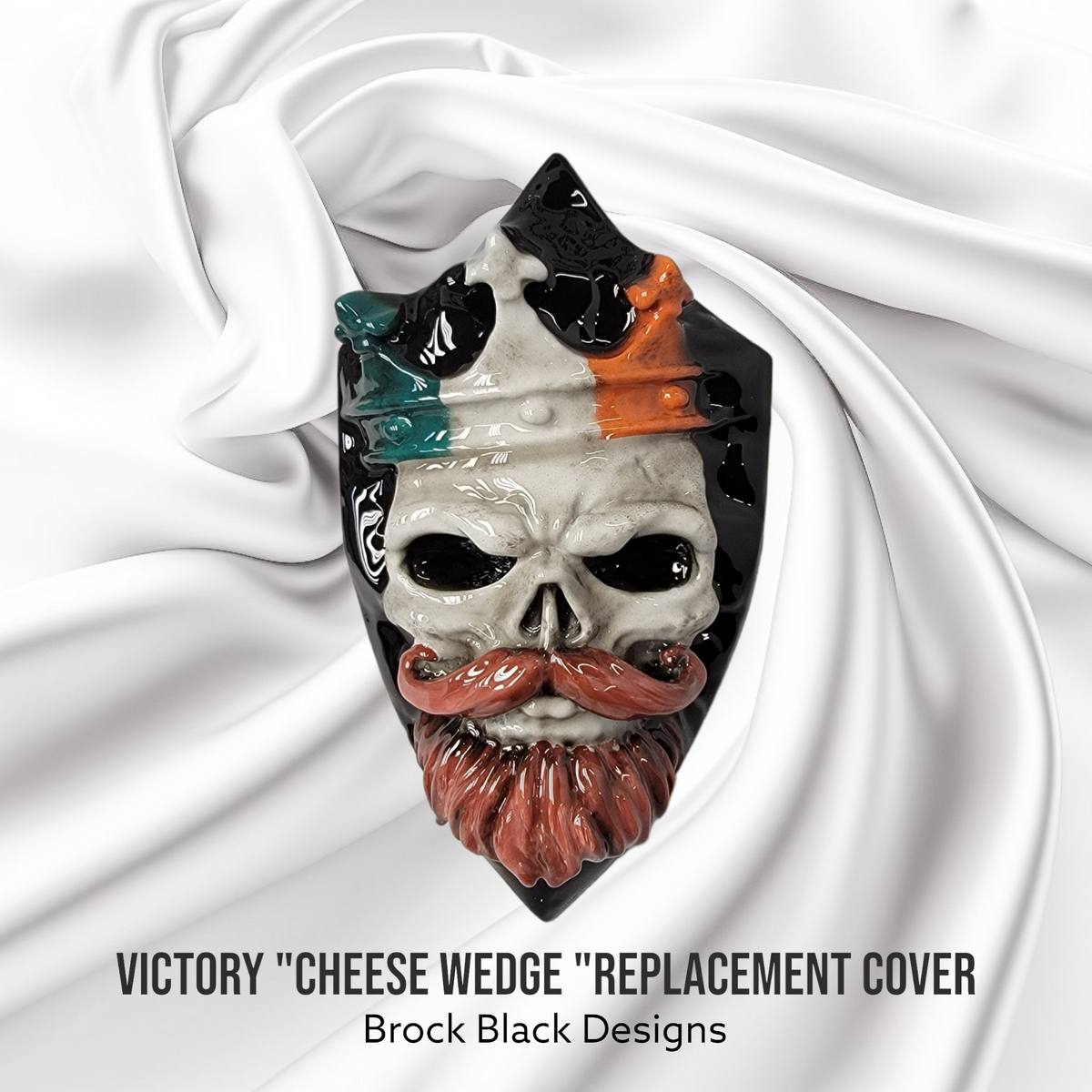 Skull king themed Victory "cheese wedge" replacement cover