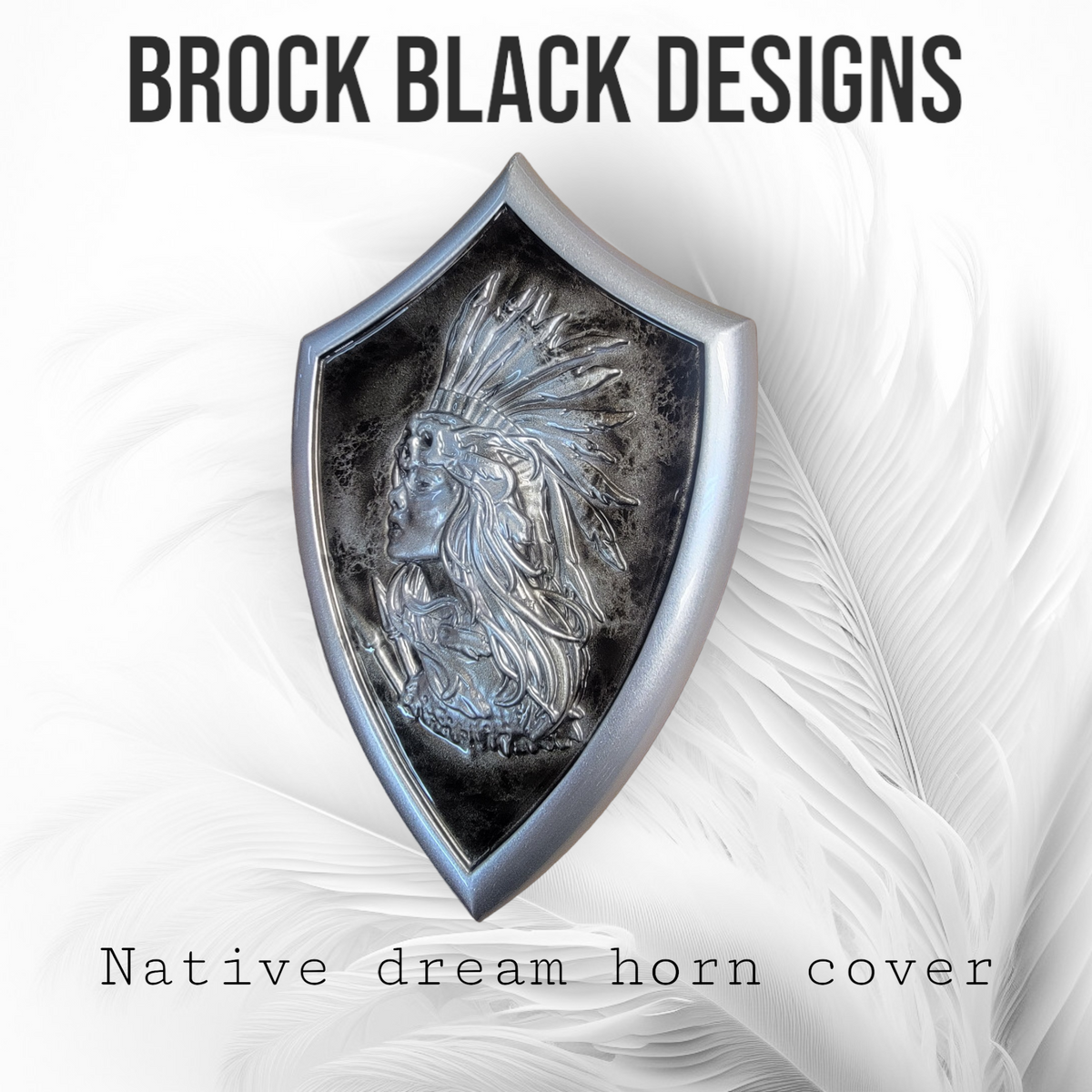 Side-mounted horn covers Native dream theme