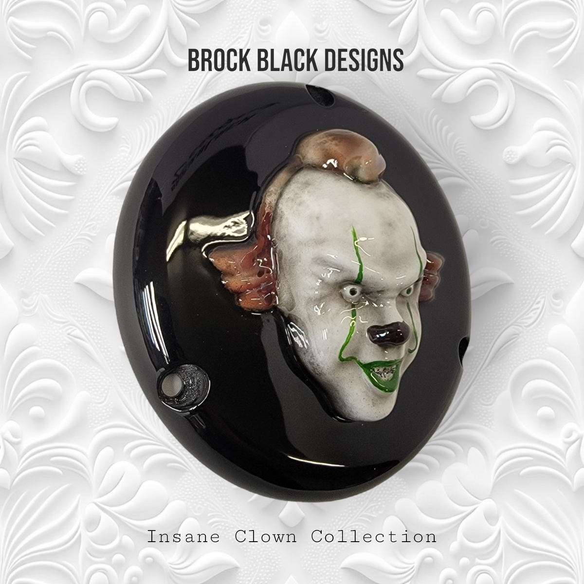 Clown derby cover, points cover and horn cover