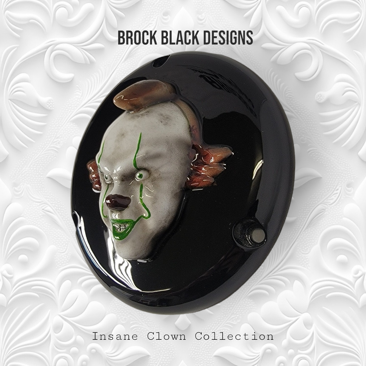 Clown derby cover, points cover and horn cover