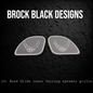 98-2024+ Road Glide 3D Air Force speakers grill covers set