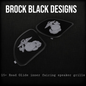 98-2024+ Road Glide 3D USMC speakers grill covers set
