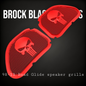 98-2024+ Road Glide 3D punisher speakers grill covers set