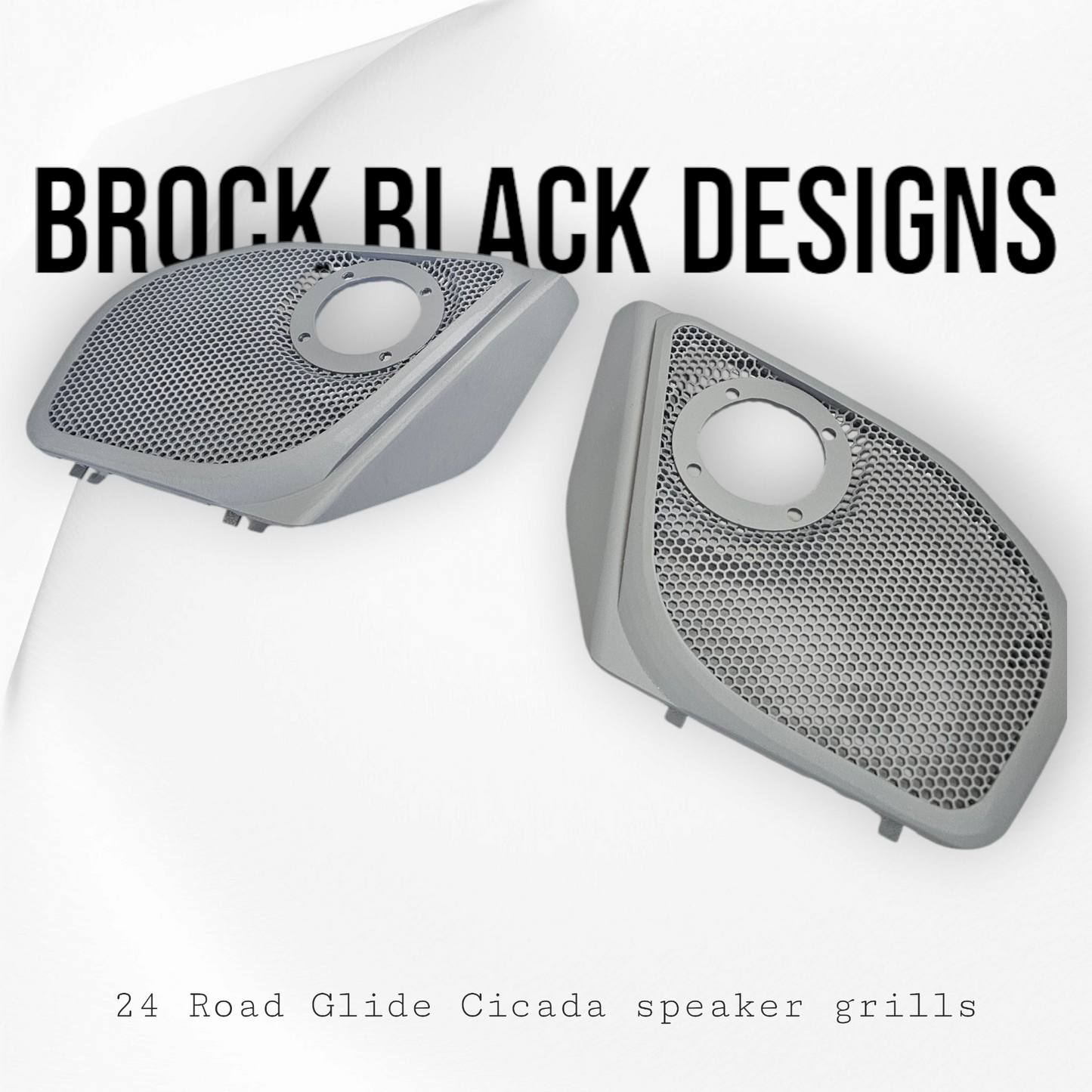 2024+ Road Glide with Diamond speakers grill covers set
