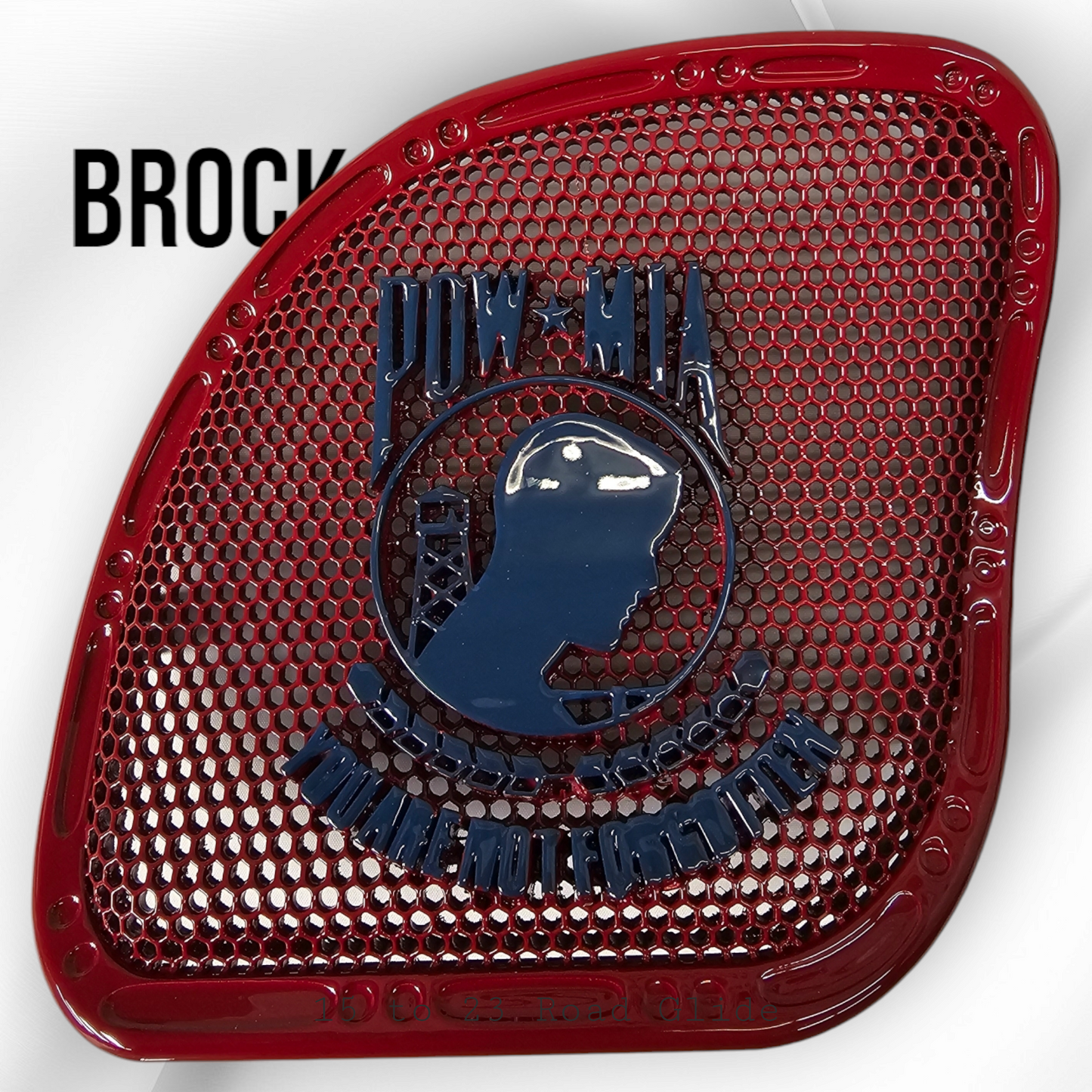 98-2024+ Road Glide 3D POW MIA TRIBUTE speakers grill covers set