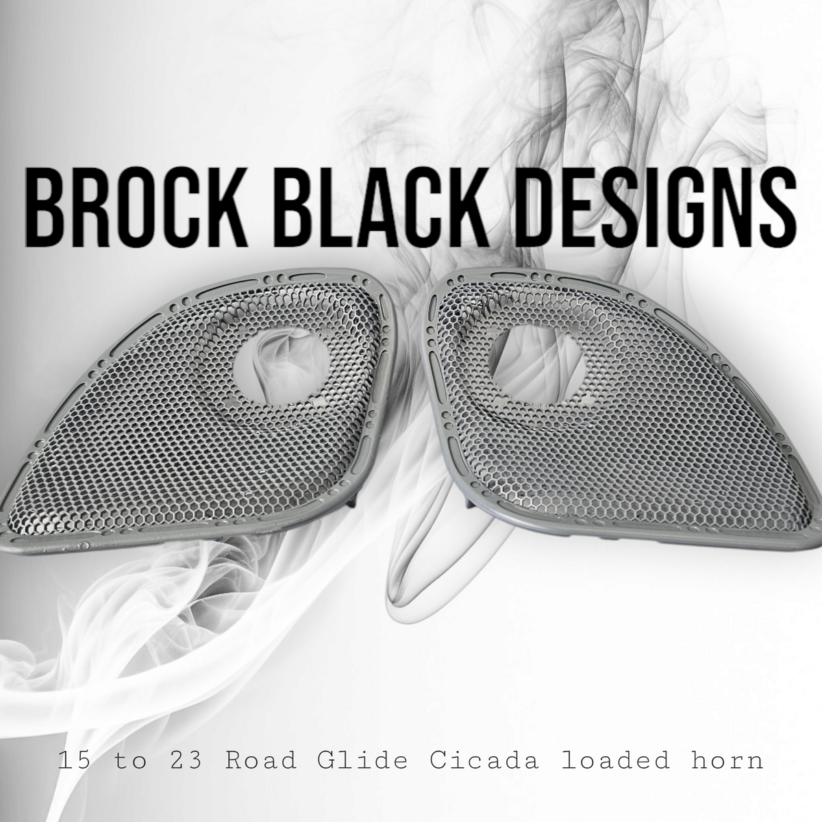 98 to 24+ Road Glide with Cicada speakers grill covers set