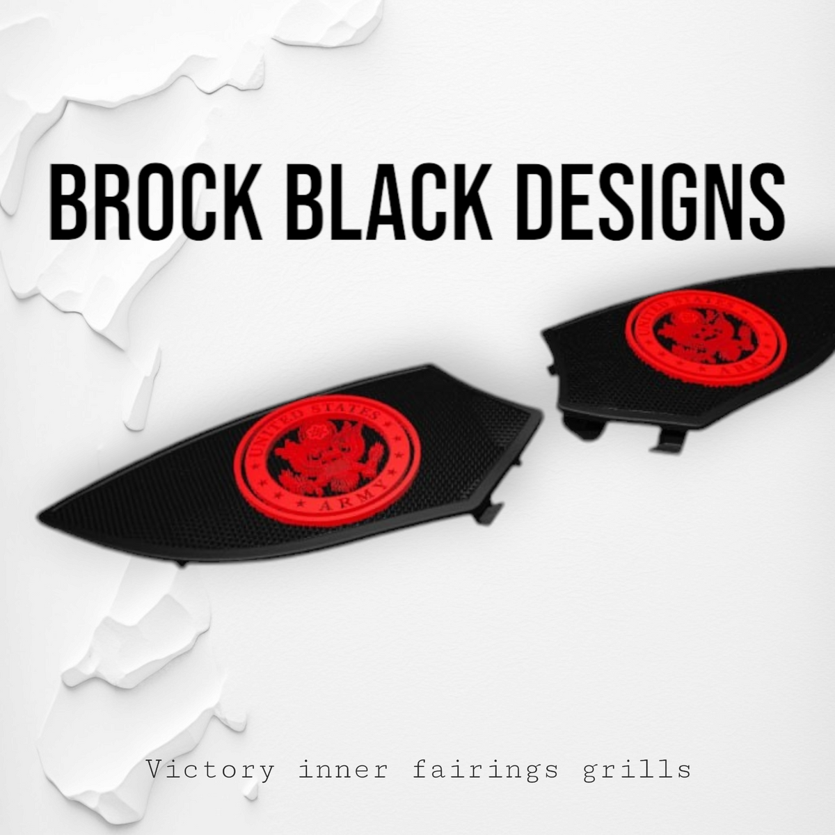 Army seal inner Victory grills