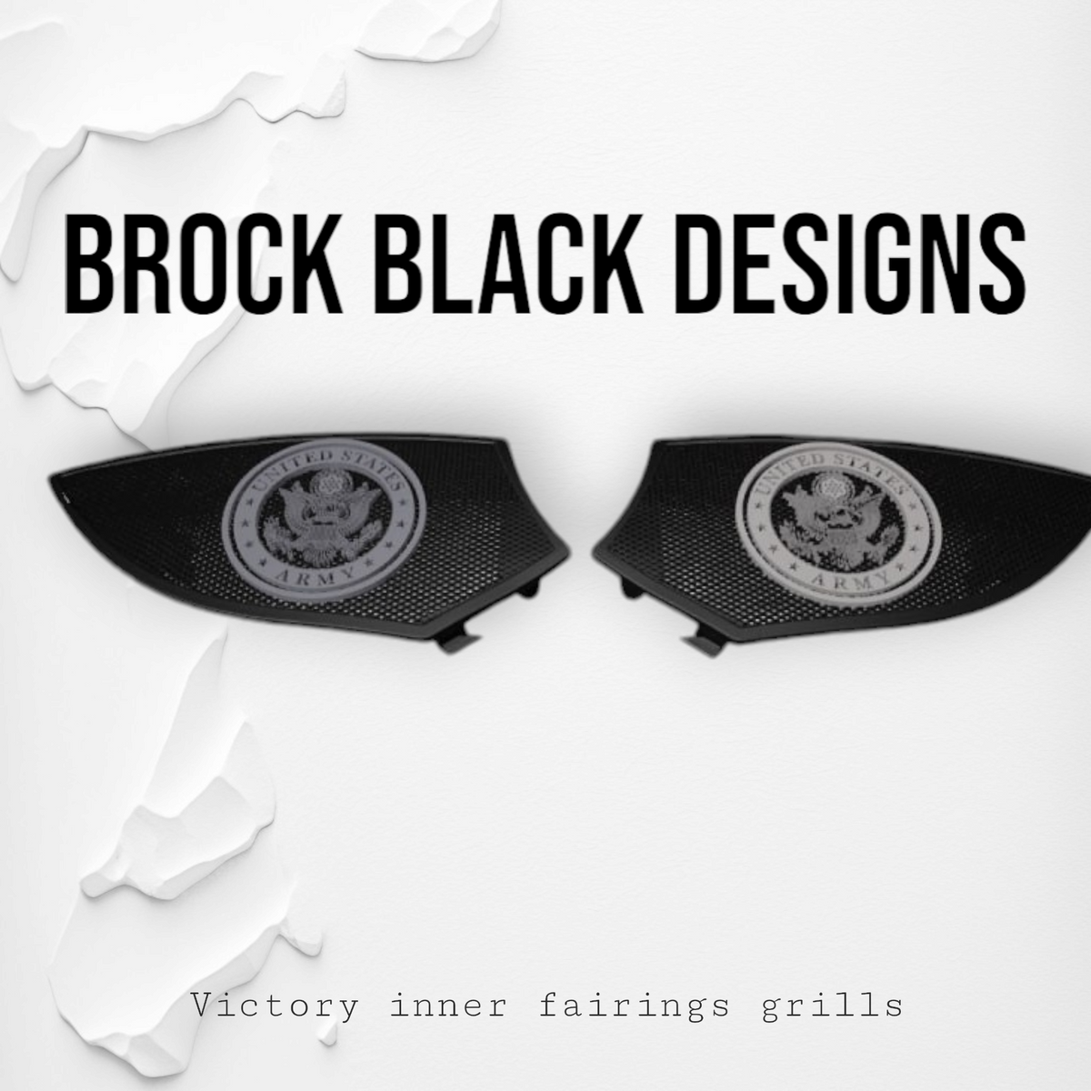 Army seal inner Victory grills