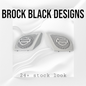 98 to 2024+ Road Glide 3D shield speakers grill covers set