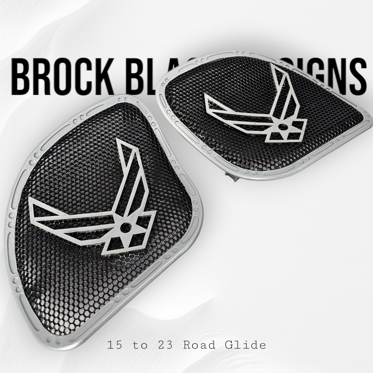 98-2024+ Road Glide 3D Air Force speakers grill covers set