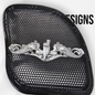 98-2025+ Road Glide 3D Navy Enlisted Submarine Dolphins speakers grill covers set