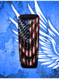 08+ Ultra/Electra glide touring console insert 3D draped American flag