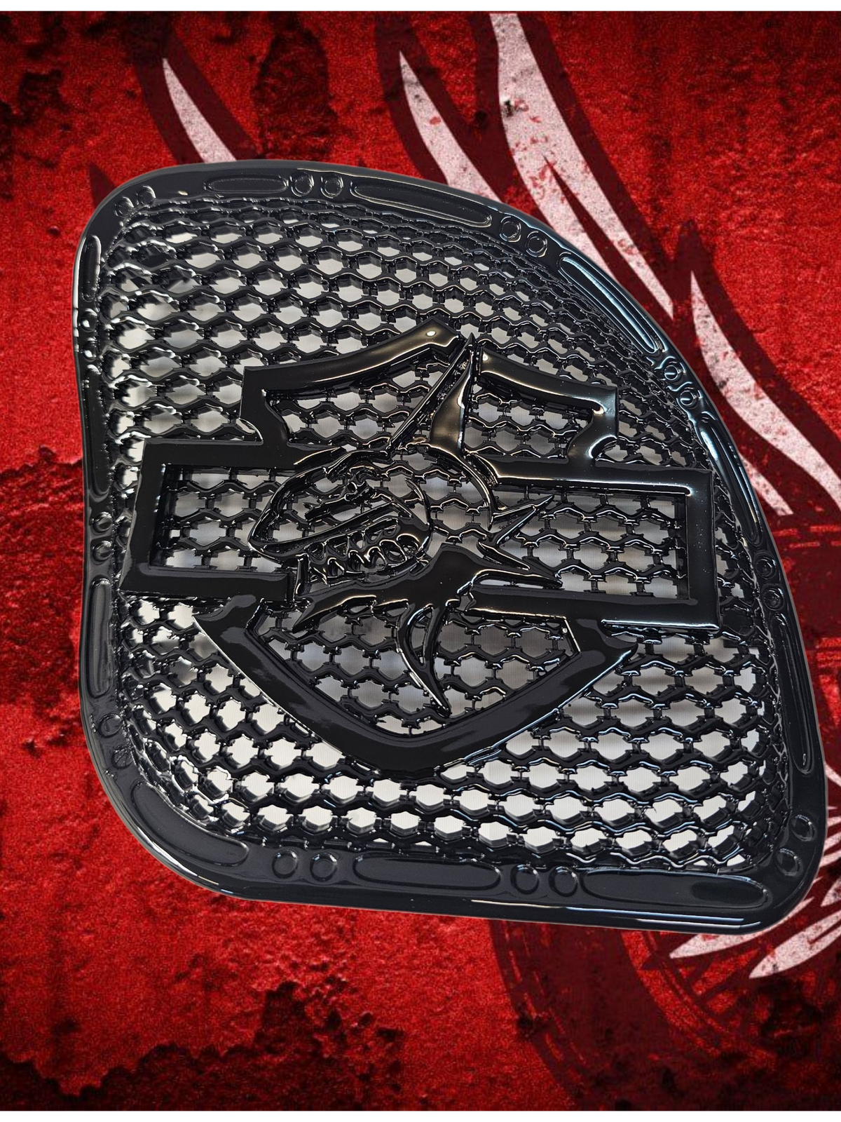 98-2024+ Road Glide 3D shark speakers grill covers set