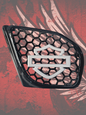 98 to 2024+ Road Glide 3D shield speakers grill covers set