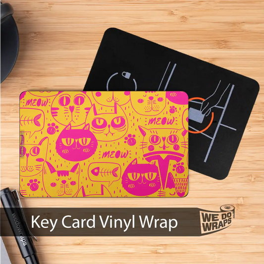 Pink Cats | NFC Key Card Wrap