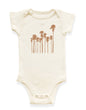 Palm Trees Organic Cotton Baby Bodysuit