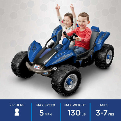 Green 12V Dune Racer Extreme Ride-On Vehicle by Power Wheels