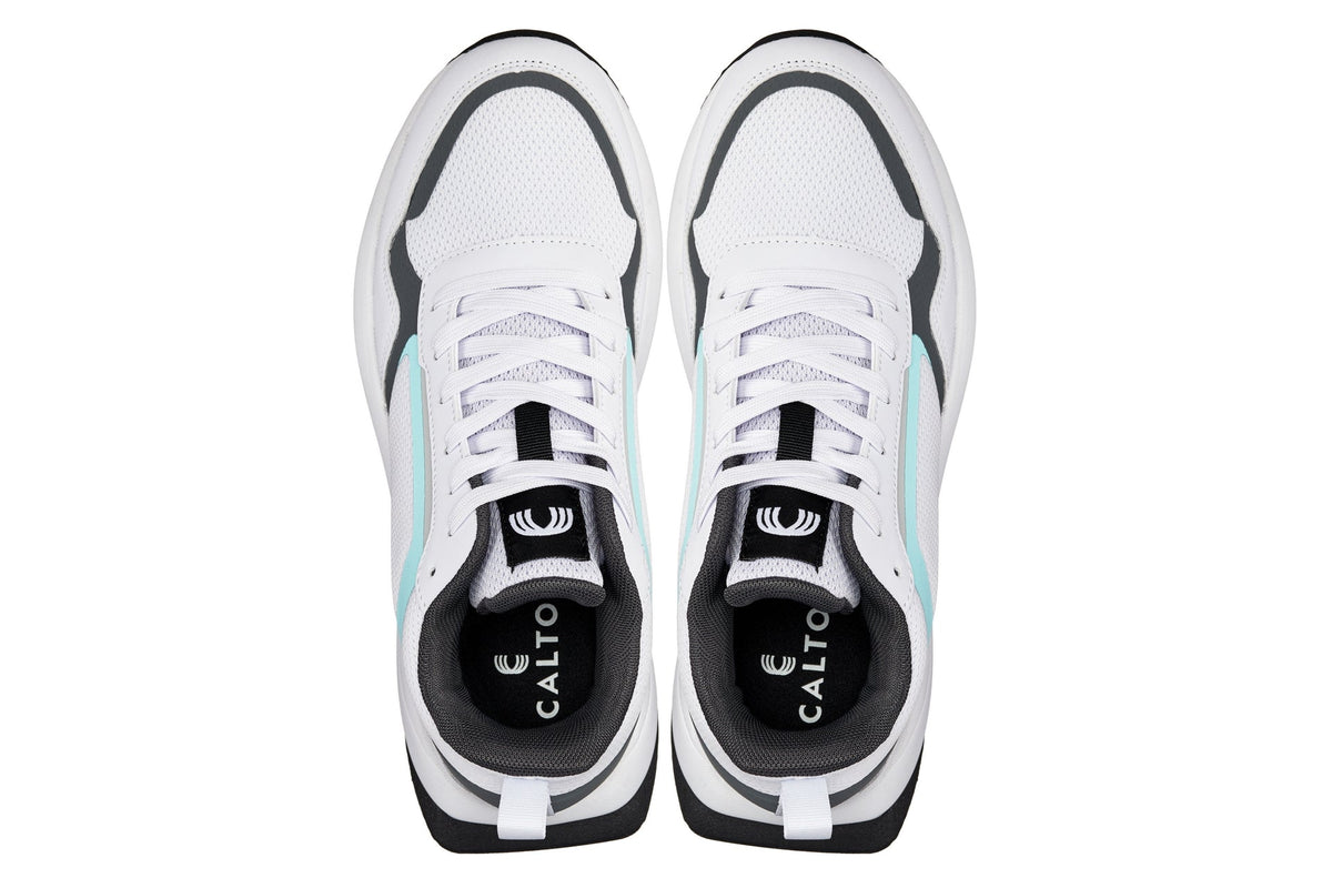 CALTO - Q151  - 2.4 Inches Taller (White/Grey)