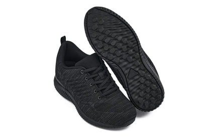 CALTO - Q213 - 2.4 Inches Taller (Black/Charcoal Grey) - Ultra Lightweight