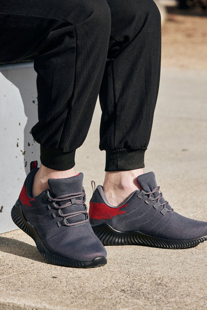 CALTO - Q218 - 2.4 Inches Taller (Grey/Red) - Ultra Lightweight