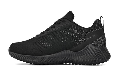 CALTO - Q220 - 2.6 Inches Taller (Noir/Cement) - Lightweight Sporty Sneakers