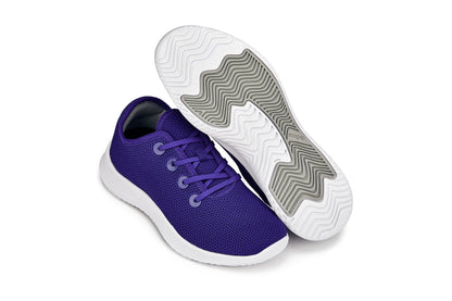 CALTO - Q404 - 2.4 Inches Taller (Cobalt) - Ultra Lightweight Knitted Sneakers