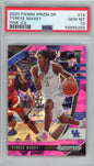 Graded 2020-21 Panini Prizm DP Draft Picks Tyrese Maxey #14 Pink Ice Rookie RC Basketball Card PSA 10 Gem Mint