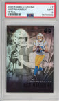 Graded 2020 Panini Illusions Justin Herbert #7 Retail Rookie RC Football Card PSA 9 Mint